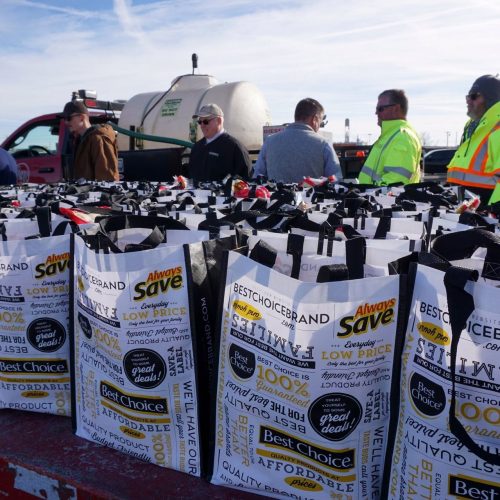 400 baskets for Indianapolis residents in need.